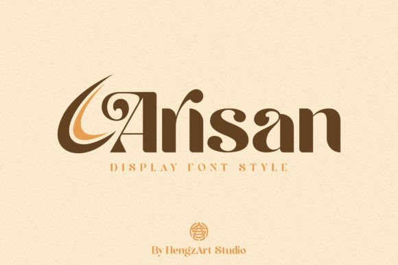 Arisan: A Playfully Nostalgic Serif Display Font for Editorial Design
