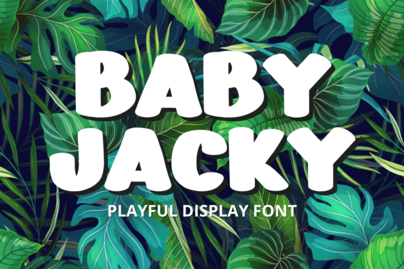 Baby Jacky: A Playful Display Font That Elevates Real Small Business Branding