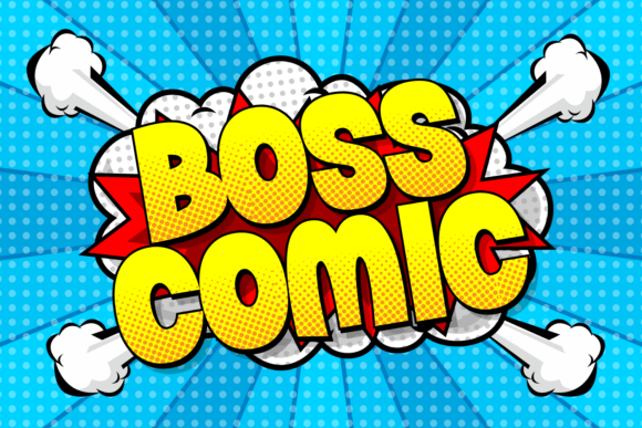 Boss Comic: A Charming Display Font for Branding Projects