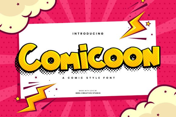 Comicoon: A Playful Display Font for Digital Branding