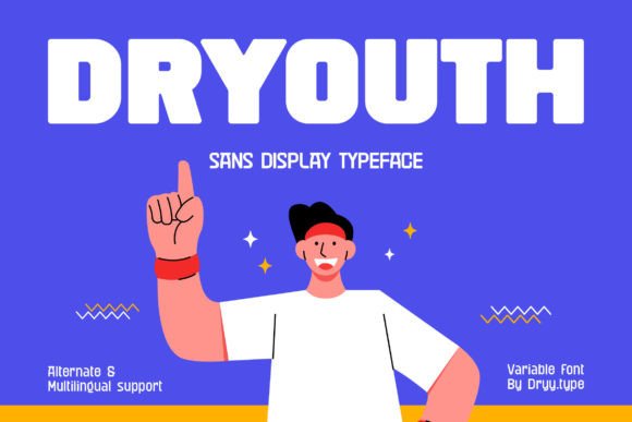 Dryouth: A Display Font That Feels Like a Thoughtful Conversation