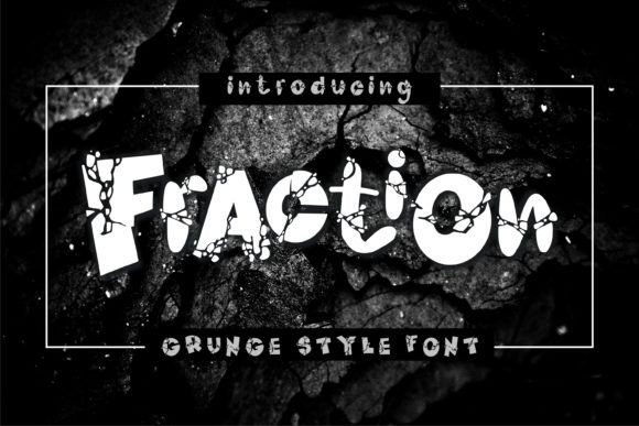 Fraction: A Bold Display Font for Digital Brand Moments
