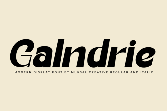 Galndrie: A Font That Elevates Editorial Design