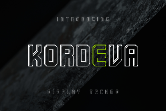 Kordeva: A Font That Speaks with Strength
