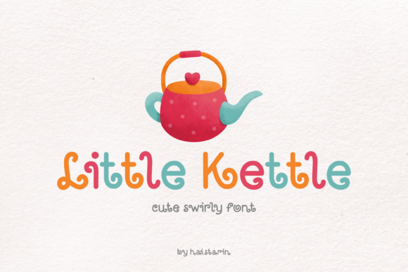 Little Kettle: A Playful Display Font for Digital Branding