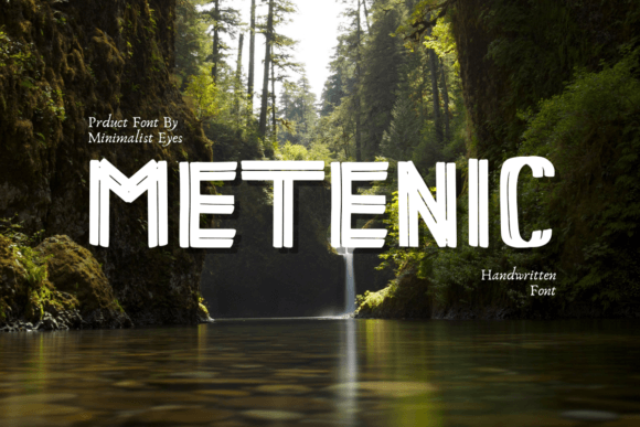 Metenic: A Display Font That Commands Attention