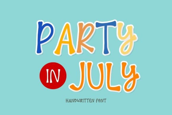 Party in July: A Playful Display Font That Feels Human