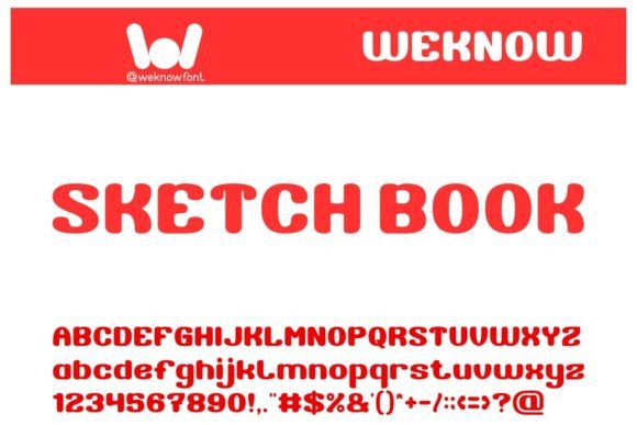 Sketch Book: A Font for Thoughtful Design