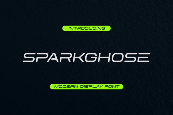 Sparkghose: A Display Font That Adds Magic Without Sacrificing Clarity