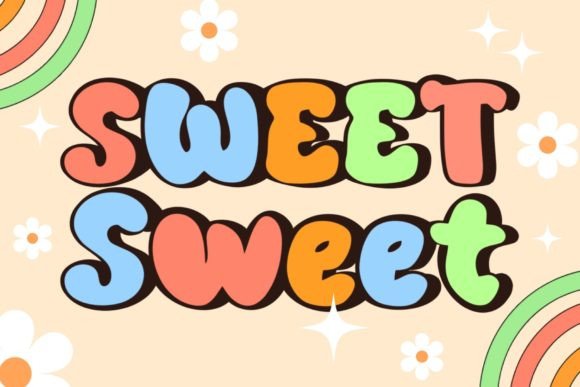 Sweet Sweet Font: The Display Typeface That Makes Cute Campaigns Click