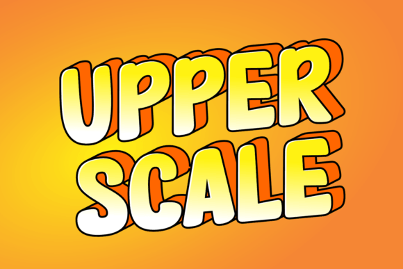Upper Scale: A Bold Display Font That Elevates Web Headlines