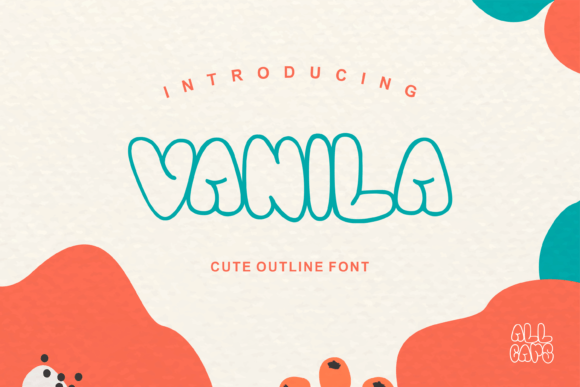 Vanila: A Cheerful Display Font for Digital Branding