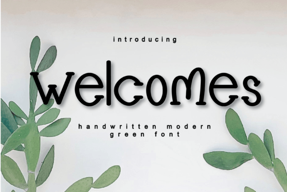 Welcomes: A Handwritten Font for Warm, Engaging Campaigns