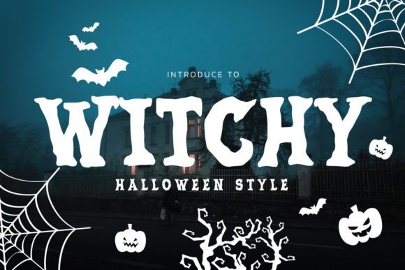 Witchy: A Halloween Display Font That Actually Works