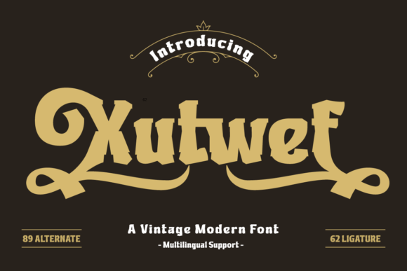 Xutwef: The Bold Font That Elevates Your Brand